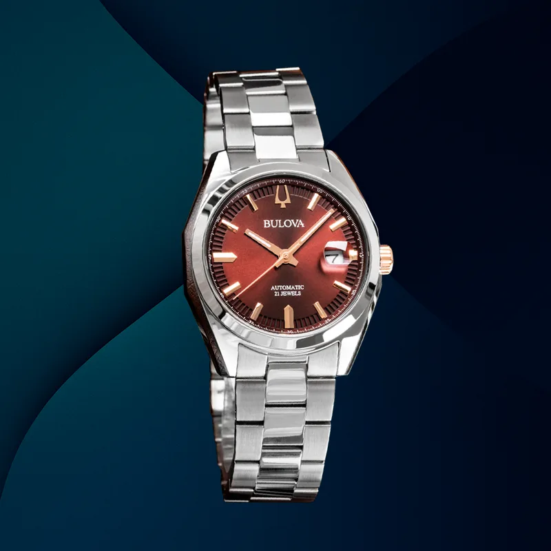 Bulova Surveyor dial granate